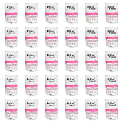 Karma dla psa DOLINA NOTECI Premium Junior bogata w serca z indyka z wątróbką z gęsi 30 x 100 g