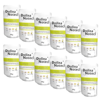Karma dla psa DOLINA NOTECI Premium Gęś z ziemniakami 12 x 150 g