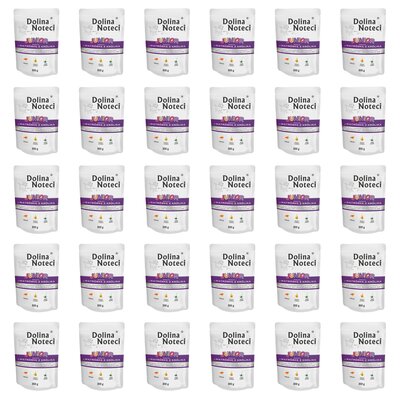 Karma dla psa DOLINA NOTECI Premium Junior bogata w wątróbkę z królika 30 x 300 g