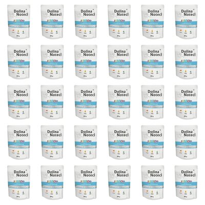 Karma dla psa DOLINA NOTECI Premium Junior bogata w jagnięcinę 30 x 300 g