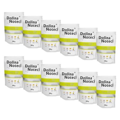 Karma dla psa DOLINA NOTECI Premium Gęś z ziemniakami 12 x 500g