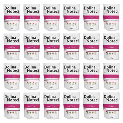 Karma dla psa DOLINA NOTECI Premium Indyk 24 x 500 g