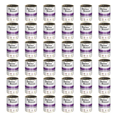 Karma dla psa DOLINA NOTECI Premium bogata w królika z żurawiną 36 x 800 g