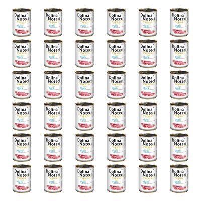 Karma dla psa DOLINA NOTECI Premium Pure bogata w kaczkę 36 x 400 g