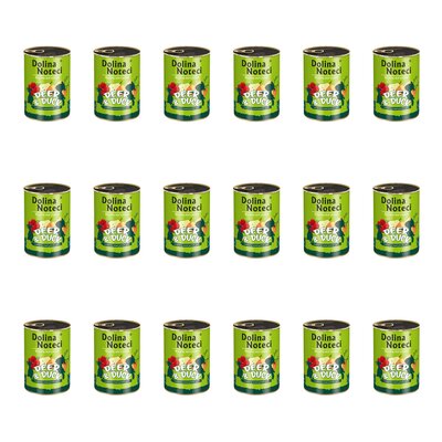 Karma dla psa DOLINA NOTECI Superfood z jeleniem i kaczką 18 x 400 g