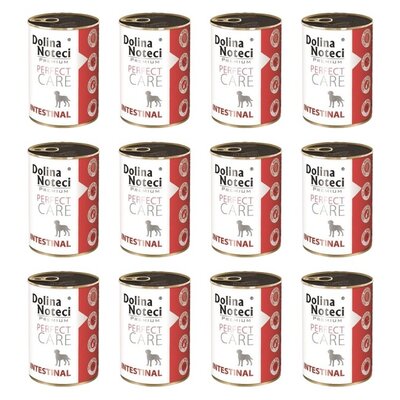 Karma dla psa DOLINA NOTECI Premium Perfect Care Intestinal z wieprzowiną 12 x 400 g