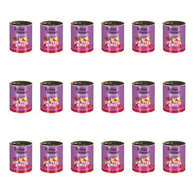 Karma dla psa DOLINA NOTECI Superfood Sarna i wołowina 18 x 800 g