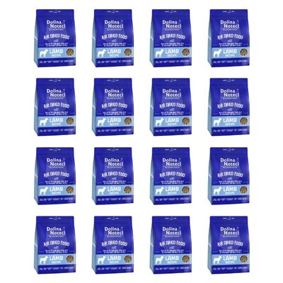 Karma dla kota suszona DOLINA NOTECI Superfood z jagnięciny 16 x 1 kg
