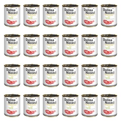 Karma dla psa DOLINA NOTECI Premium Pure bogata w jagnięcinę 24 x 800 g