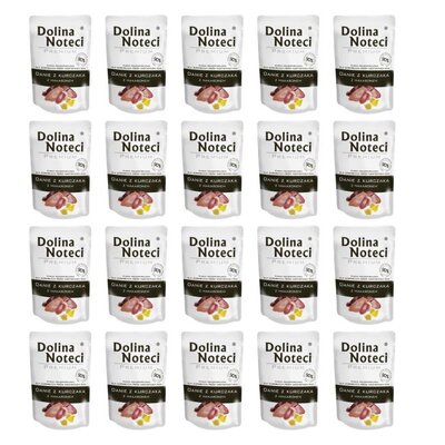 Karma dla psa DOLINA NOTECI Premium Danie z kurczaka z makaronem 20 x 300 g