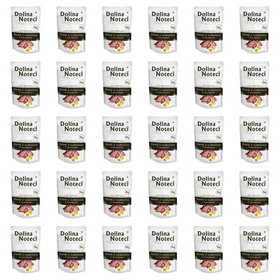 Karma dla psa DOLINA NOTECI Premium Danie z kurczaka z makaronem 30 x 300 g