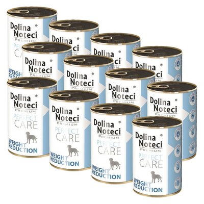 Karma dla psa DOLINA NOTECI Premium Perfect Care Weight Reduction z wieprzowiną 12 x 400 g