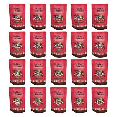 Karma dla kota DOLINA NOTECI Superfood z sarną i wołowiną 20 x 85 g