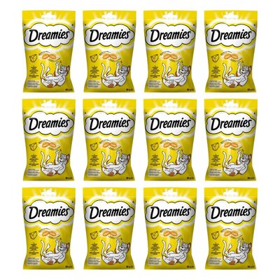 Przysmak dla kota DREAMIES Ser 12 x 60 g