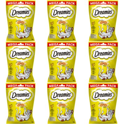 Przysmak dla kota DREAMIES Żółty ser 9 x 180 g