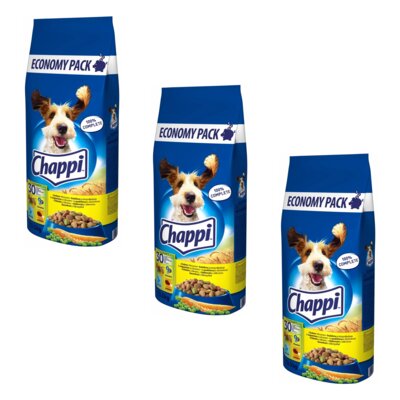 Karma dla psa CHAPPI Drób z warzywami 3 x 13.5 kg