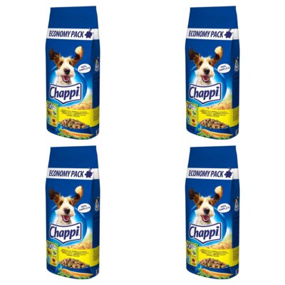 Karma dla psa CHAPPI Drób z warzywami 4 x 13.5 kg