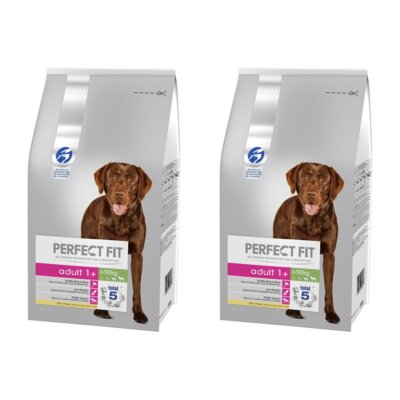 Karma dla psa PERFECT FIT Adult Kurczak 2 x 6 kg