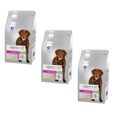 Karma dla psa PERFECT FIT Adult Kurczak 3 x 6 kg