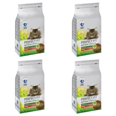 Karma dla kota PERFECT FIT Natural Vitality Wołowina z kurczakiem 4 x 6 kg