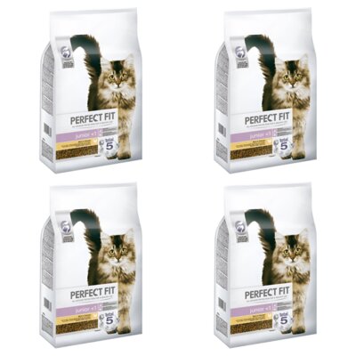 Karma dla kota PERFECT FIT Junior Kurczak 4 x 7 kg