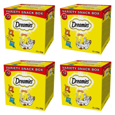 Przysmak dla kota DREAMIES Mix smaków (48 x 60 g)
