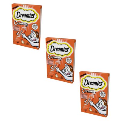 Przysmak dla kota DREAMIES Creamy Kurczak (12 x 10 g)