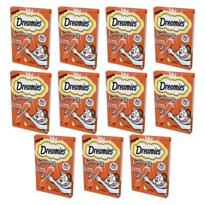 Przysmak dla kota DREAMIES Creamy Kurczak (44 x 10 g)