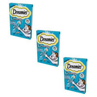 Przysmak dla kota DREAMIES Creamy Łosoś (12 x 10 g)