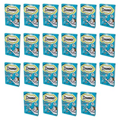 Przysmak dla kota DREAMIES Creamy Łosoś (88 x 10 g)