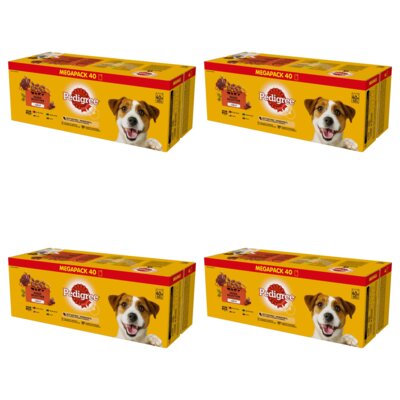 Karma dla psa PEDIGREE Adult Mix smaków w galaretce (160 x 100 g)