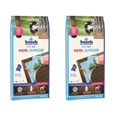 Karma dla psa BOSCH Mini Junior 2 x 15 kg
