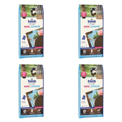 Karma dla psa BOSCH Mini Junior 4 x 15 kg