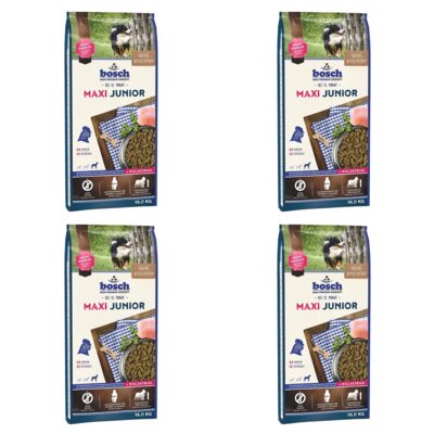 Karma dla psa BOSCH Maxi Junior Drób 4 x 15 kg