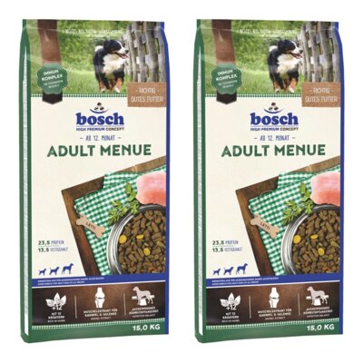 Karma dla psa BOSCH Adult Menue 2 x 15 kg