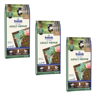 Karma dla psa BOSCH Adult Menue 3 x 15 kg