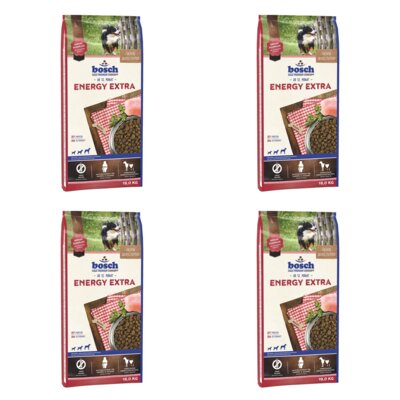 Karma dla psa BOSCH Energy Extra 4 x 15 kg