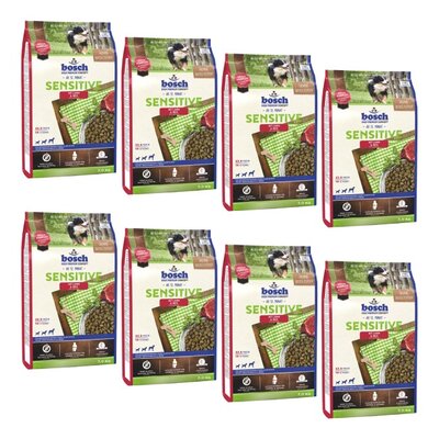 Karma dla psa BOSCH Sensitive Jagnięcina z ryżem 8 x 3 kg