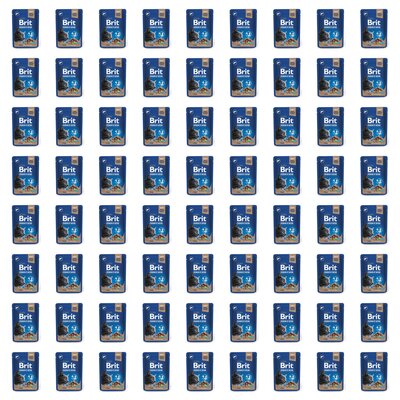 Karma dla kota BRIT Premium By Nature Sterilised Wątróbka 72 x 100 g