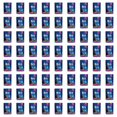 Karma dla kota BRIT Premium Kurczak z indykiem 72 x 100 g