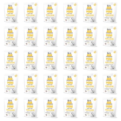 Karma dla psa BRIT Care Mini Hair & Skin Łosoś ze śledziem 30 x 400 g