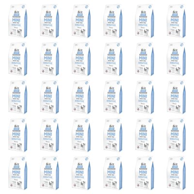 Karma dla psa BRIT Care Mini Sensitive Dziczyzna 30 x 400 g