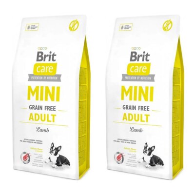 Karma dla psa BRIT Care Mini Jagnięcina 2 x 7 kg