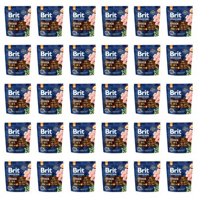 Karma dla psa BRIT Premium By Nature Junior Kurczak 30 x 1 kg