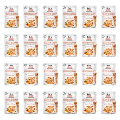 Karma dla kota BRIT Care Fillets In Gravy Kurczak 24 x 85 g