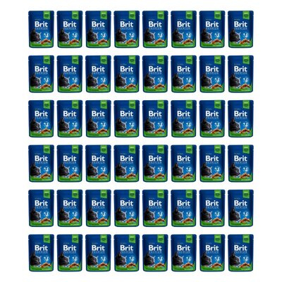 Karma dla kota BRIT Premium Sterilised Kurczak 48 x 100 g
