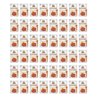 Karma dla kota BRIT Care Fillets In Gravy Serca kaczki 48 x 85 g