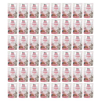 Karma dla psa BRIT Care Puppy Mini Jagnięcina 48 x 85 g