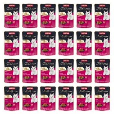 Karma dla kota ANIMONDA Vom Feinsten Cielęcina z kurczakiem 24 x 85 g