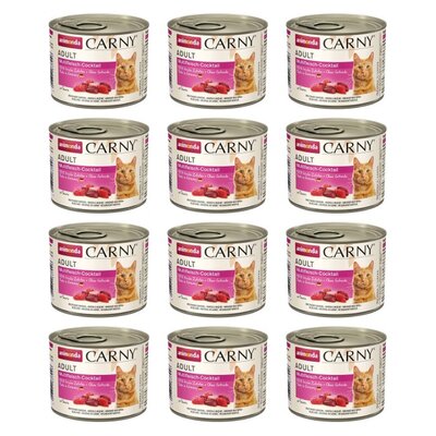 Karma dla kota ANIMONDA Carny Koktajl wielomięsny 12 x 200 g